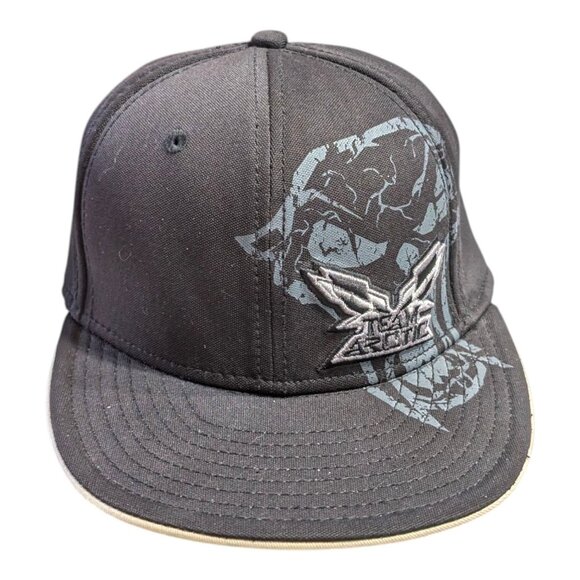 Team Arctic Cat Hat A-Flex Black XSMALL Good Condition - Picture 1 of 8